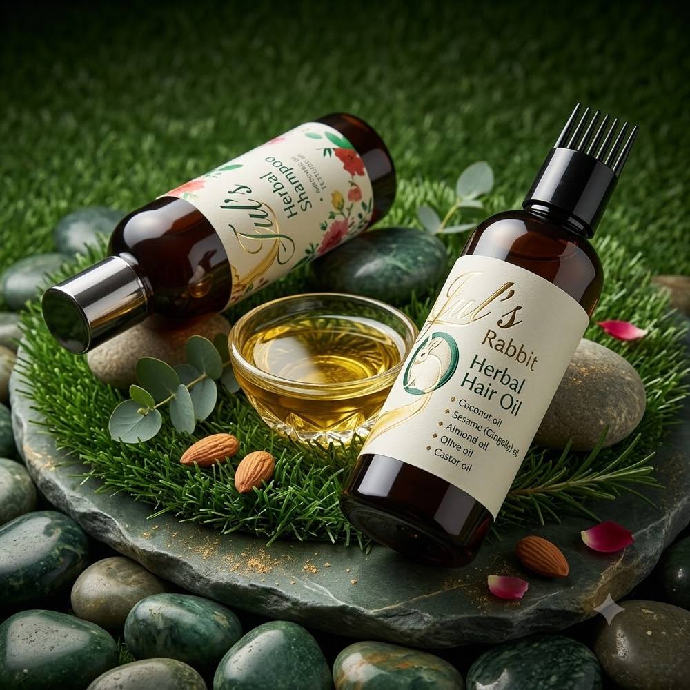 Rabbit Herbal Hair oil  ( 100 ml)